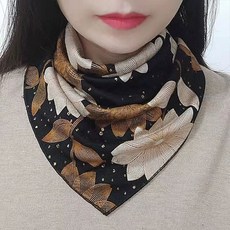 심플 넥게이터 단추형 멀티 넥워머 스카프 F394, 2타입