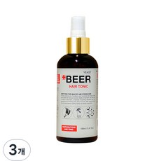 홈로즈 맥주 효모 헤어토닉, 160ml, 3개