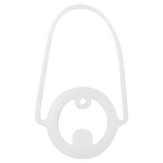 이태리am 텀블러 전용 홀더 스트랩 컵타이 손잡이 끈 위생실리콘 타텀블러 호환가능, 1개, 화이트