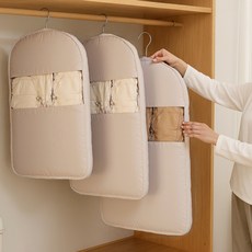 다온이네 부피순삭 아우터 압축 파우치 투명창 공간활용 옷걸이 무펌프 의류 옷정리 압축팩, 1개, 2개입