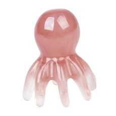 문어 두피 괄사 마사지기, 핑크, 1개, 핑크