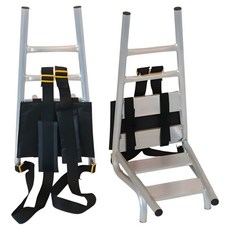 지게(소) 알루미늄 가벼운 등짐지게 낚시 등산 산악 캠핑 배낭 벽돌 금강C&C, 1개