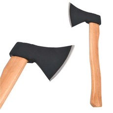 델리툴즈 우드핸들 도끼 캠핑 손도끼 장작 패기 쪼개기, 1개, 손도끼_우드핸들 600g (EDL5711)