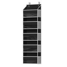 COXCO 다양한 시나리오 다기능 벽걸이형 천질 수납가방 수납함, 1개, 검은색