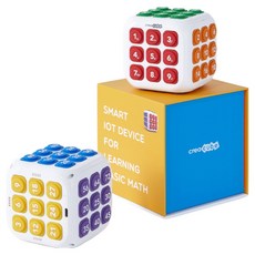 크레아큐브 구구단교구 사칙연산 스마트교구 홈스쿨링 어린이집 유치원 초등학교 수교구, 단품, 1개