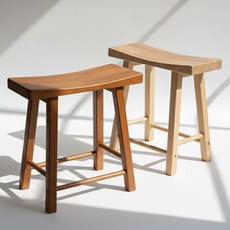 BestbuySeoul 원목 보조 스툴 의자, 1개, 네추럴