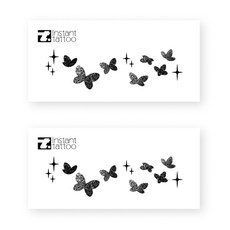 instant tattoo 基本款, 蝴蝶B, 2個
