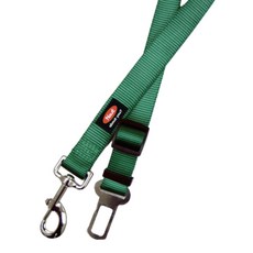 하웃 차량용 자동차 반려동물 강아지 안전 벨트, 그린, 1개, 클립형