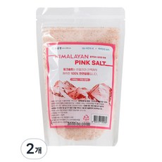 Saltcastle 喜馬拉雅粉紅鹽 細顆粒, 2個, 500g