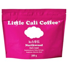 Little Cali 咖啡 Northwood 咖啡豆 咖啡, 原豆(未研磨), 1個, 200g