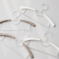 프로그 늘어나는 유아 아동옷걸이 1세트(8개입), 1세트, 그레이