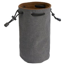 DSLR 카메라 렌즈 파우치 케이스, 딥그레이, 중, 1개