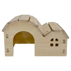 야야랜드 해피우드 은신처 숨숨집 크레 파충류 도마뱀은신처 햄스터 피그미, HAPPY, 1개