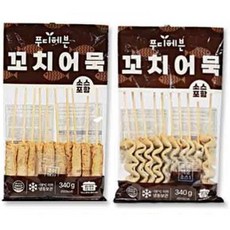 푸디헤븐 연육75%이상 프리미엄 봉꼬치어묵 (+어묵탕소스 동봉), 340g, 3개