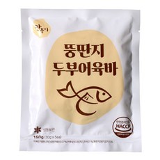 [쇼핑온TV] 뚱딴지 두부 어육바 돼지감자 두부어묵바, 9개, 150g