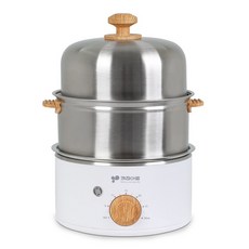 키친아트 계란찜기 304올스텐 2단 타이머 과열방지시스템, KA-7014S2