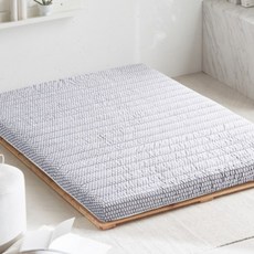 느웰 순면 매트리스 커버 5cm~7.5cm 퀸/킹, 5cm, 큐브
