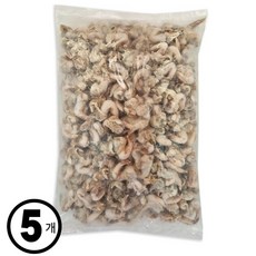 냉동 새조개살, 5개