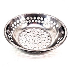 25cm (250mm) 불안나 전체 타공 스텐 숯통 월천불판, 1개