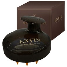 ENVIN 頭皮護理洗髮精刷, 棕色, 1個