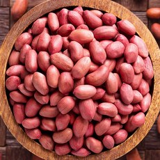 황토마을 껍질채 먹는 새빨간 볶음땅콩 적땅콩 레드땅콩 1kg, 1개