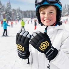 마블 아동용 캡틴아메리카 스키장갑