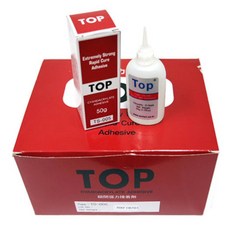 [아솔플러스] 다용도 초강력 순간접착제/TOP TS-005 50g, 3개