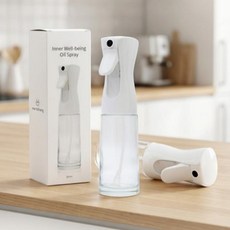 이너웰빙 1+1 오일 스프레이 용기, H02화이트 2개, 2개, 200ml