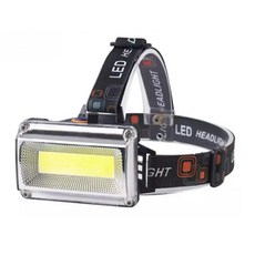10W COB LED 충전식 헤드랜턴 DH6684, 혼합색상, 1개
