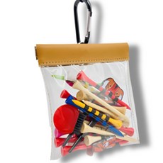 디오이보 비스토 다용도 골프 투명케이스, 1개, 브라운