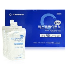 고려제약 레스큐라이트 플러스액 마시는 포도당 비타민 혼합음료 어린이, 12세트, 100ml