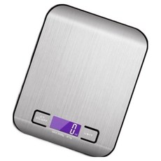 가정용 디지털 주방 계량 미니 전자저울 5kg, 블랙