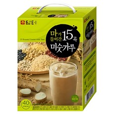 40스틱 담터 15곡 미숫가루 (수제선물포장) 마가들어간, 1개