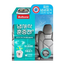 불스원 냄새싹 훈증캔 플러스 에어컨히터 차량실내 탈취제 민트향 본품, 5g, 1개
