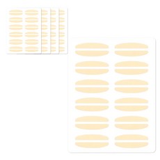 THEBOON 羽毛膚色單面雙眼皮貼套組 120p, 2套, 膚色 L TYPE