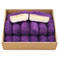 [떡DC몰] 고구마떡 찹쌀떡 자색고구마앙금떡 (60g32알) 1.92kg 선물용 자연해동떡 굳지않는떡 식사대용 아이들간식떡, 1박스