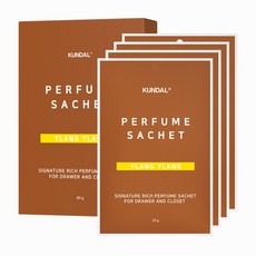 Kundal Signature Rich Perfume Wardrobe Air Freshener 依蘭依蘭 4p, 80克, 1個, Ylang Ylang