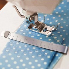 루나오라 바느질 공예 퀼팅 측정 클립 눈금자 5P, 5개, 실버