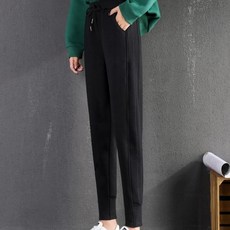 [다즈몰]징어기모바지/여성 기모 겨울 방한 편한 밴딩 조거팬츠