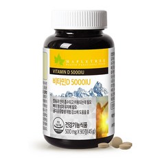 메이플트리 비타민D 5000IU 500mgX90정 3개월분, 1개, 90정