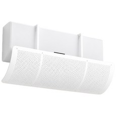 벨리픽 벽걸이 에어컨 직바람 차단 바람막이, 1개, 화이트 1개, 화이트