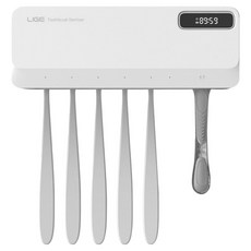 LIGE 무선 칫솔살균기, YGT-1005, 화이트