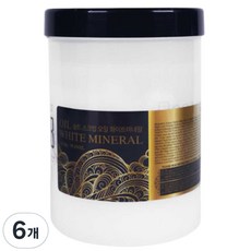 ESTESOPHY 亮白礦物油海鹽身體磨砂膏, 1.11kg, 6個