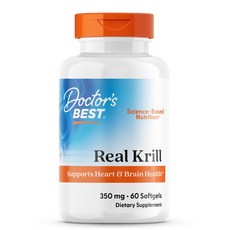 닥터스베스트 리얼 크릴 350mg 소프트젤, 60정, 1개