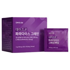 데이즈온 파라다이스그레인 버닝 2박스, 7회분