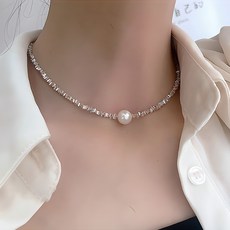 아셀 스파크링 초커 진주 목걸이 패션의류/잡화/여성패션 반품 최저가 14,280원 로켓배송