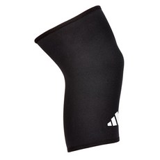 아디다스 퍼포먼스 무릎 보호대 화이트 니슬리브 배구 등산용 축구 작업용 농구 운동 여자 남자, 1개, 블랙&화이트