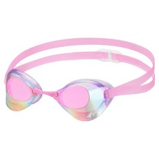 뷰 물안경 V121SAM 노패킹 미러렌즈 수경, 1개, LVDP