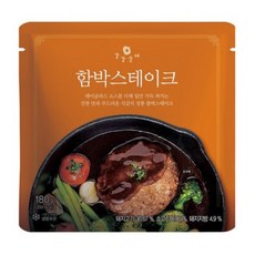 강강술래 함박스테이크 180g, 1개