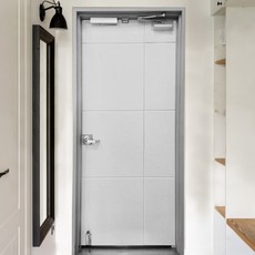 현관문 자석 방음재 세트 흡음 셀프 시공 원룸 아파트 소음, 화이트